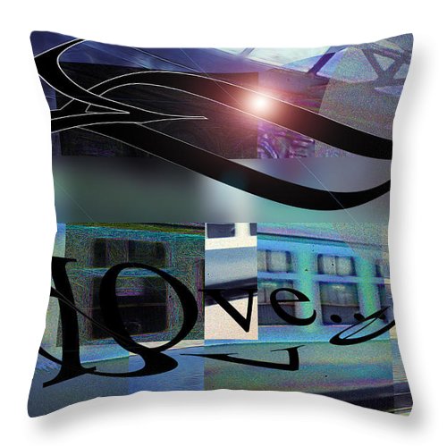 Vintage Travel Love To Take The Train - Throw Pillow