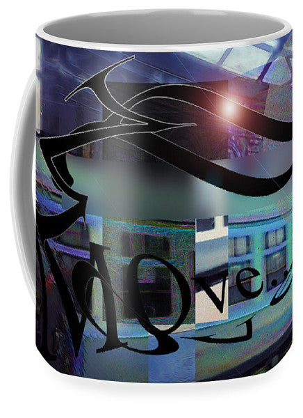 Vintage Travel Love To Take The Train - Mug