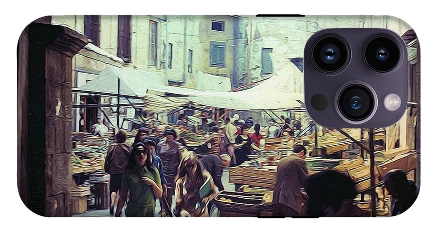 Vintage Travel Market - Phone Case