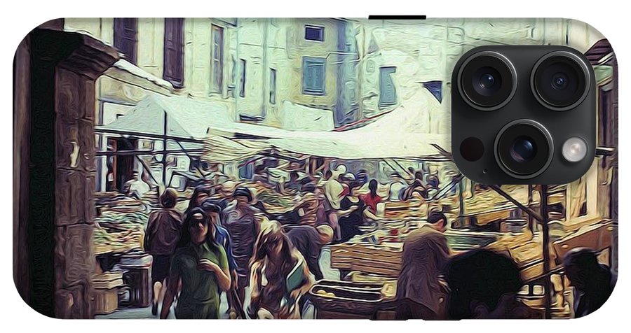 Vintage Travel Market - Phone Case