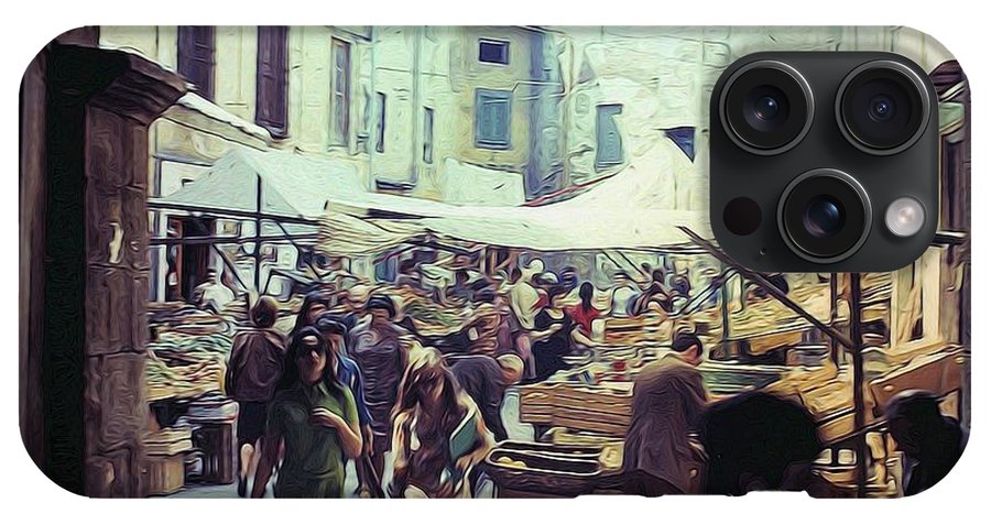 Vintage Travel Market - Phone Case