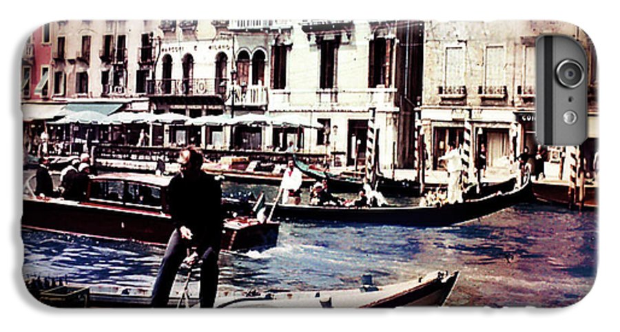 Vintage Travel on A Venice Canal - Phone Case