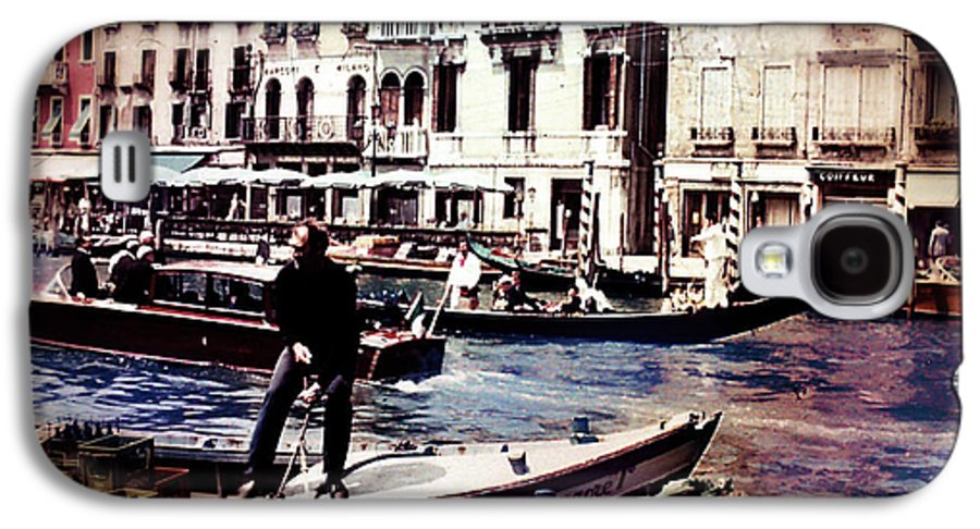 Vintage Travel on A Venice Canal - Phone Case