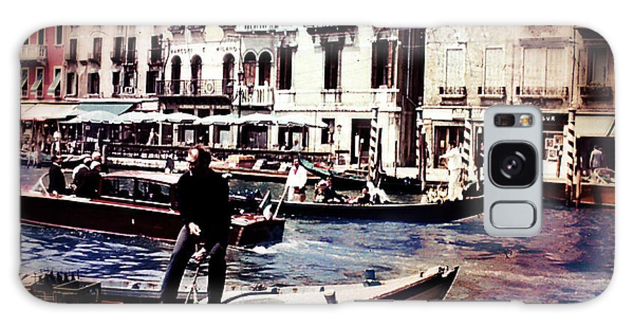 Vintage Travel on A Venice Canal - Phone Case