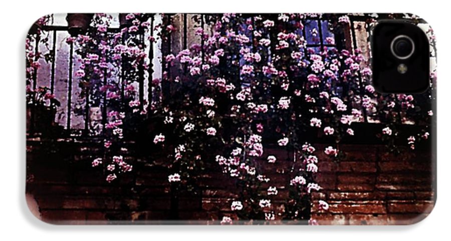 Vintage Travel Pink Roses on a Spanish Balcony - Phone Case