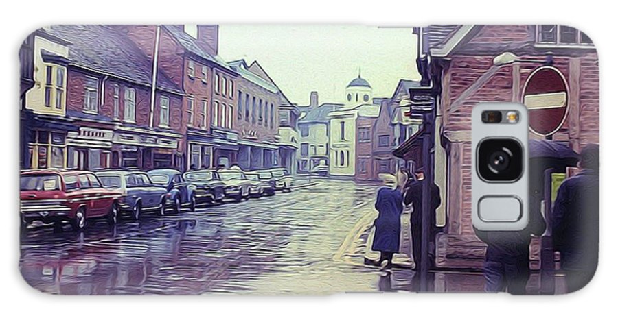 Vintage Travel Rainy Day in Britain - Phone Case