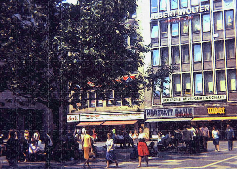 Vintage Travel Shopping in Germany 1973 - Puzzle