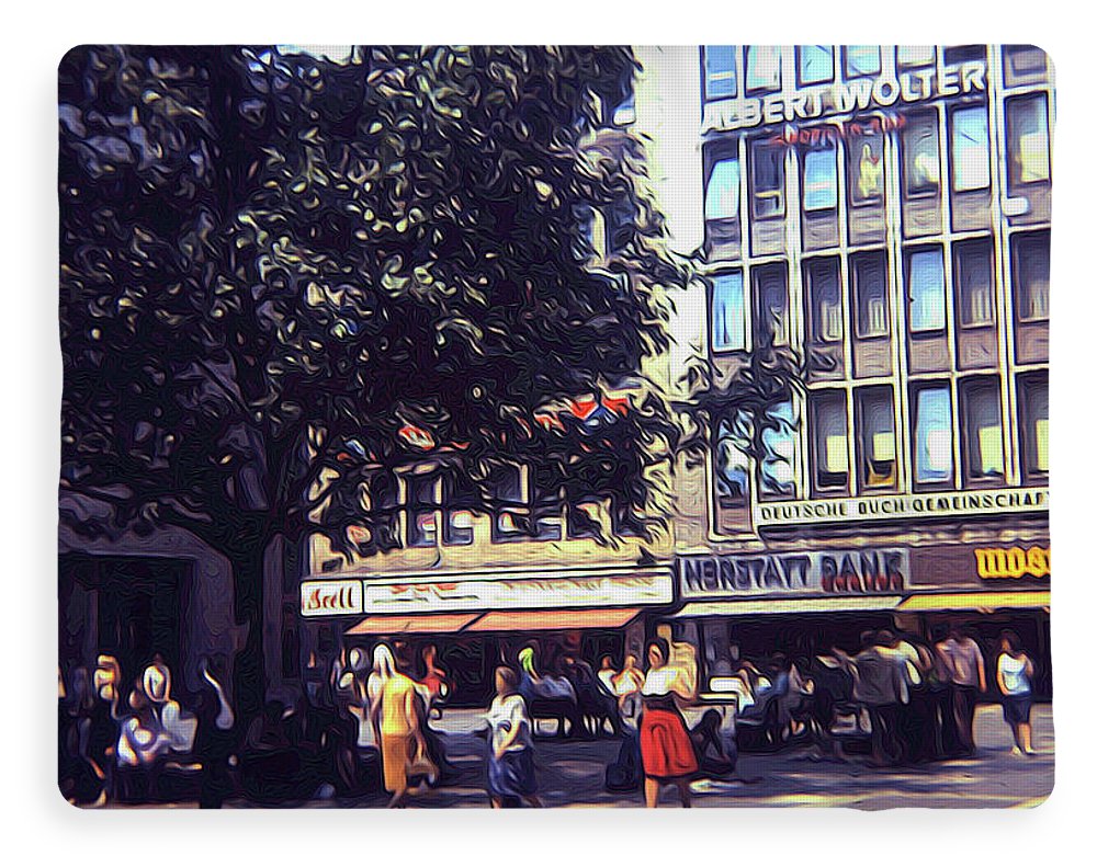 Vintage Travel Shopping in Germany 1973 - Blanket