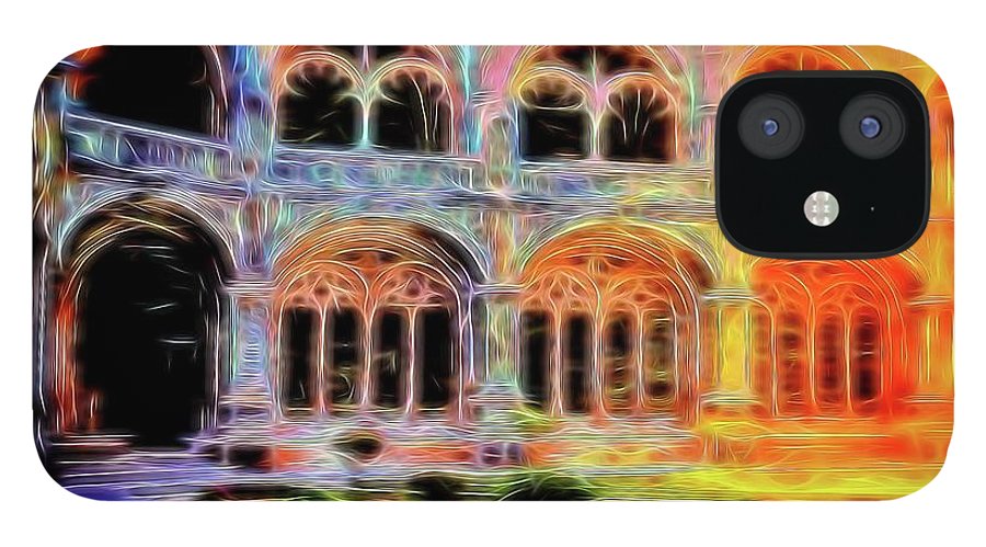 Vintage Travel Stadium Archway - Phone Case