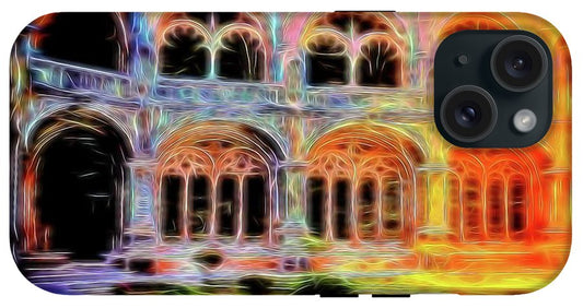 Vintage Travel Stadium Archway - Phone Case