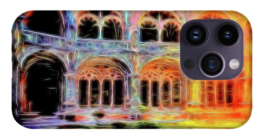 Vintage Travel Stadium Archway - Phone Case