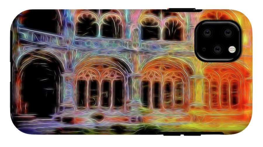 Vintage Travel Stadium Archway - Phone Case