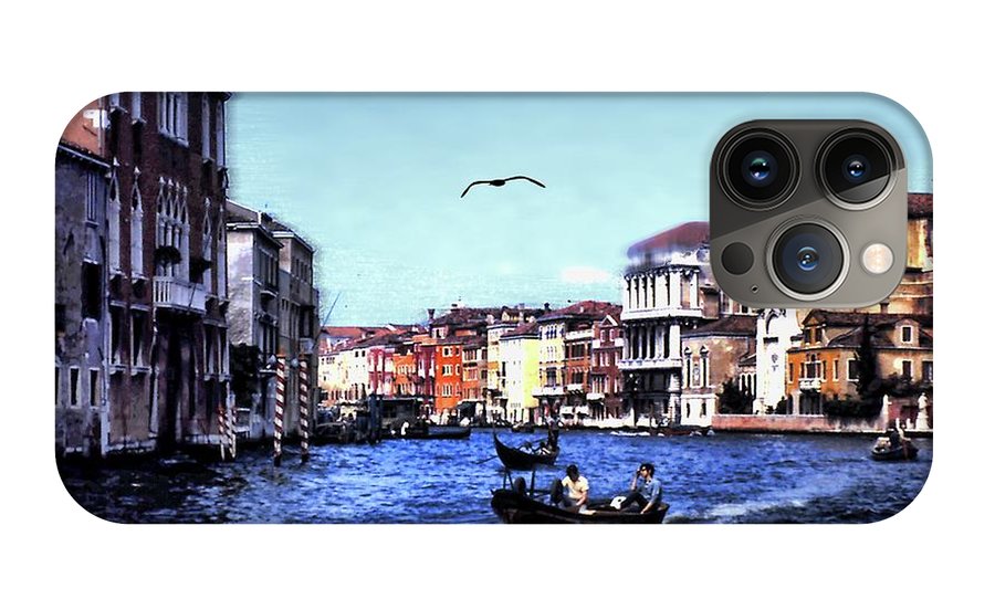 Vintage Travel Venice Canal - Phone Case