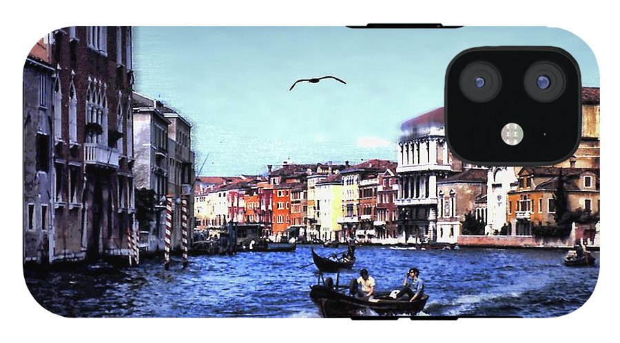 Vintage Travel Venice Canal - Phone Case