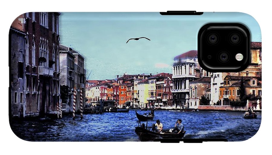 Vintage Travel Venice Canal - Phone Case