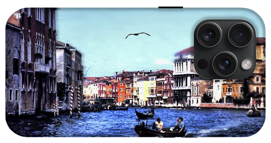Vintage Travel Venice Canal - Phone Case