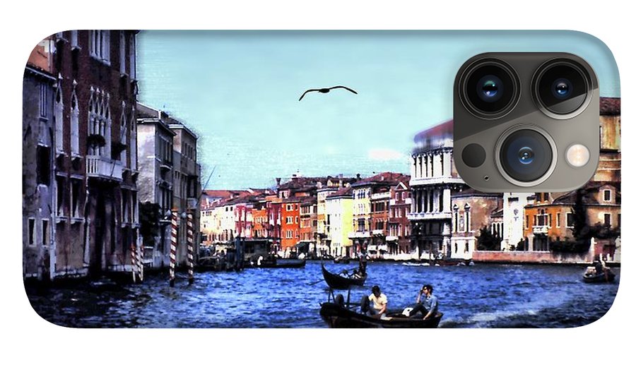 Vintage Travel Venice Canal - Phone Case