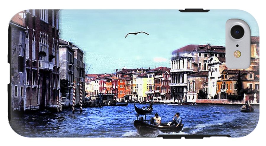 Vintage Travel Venice Canal - Phone Case