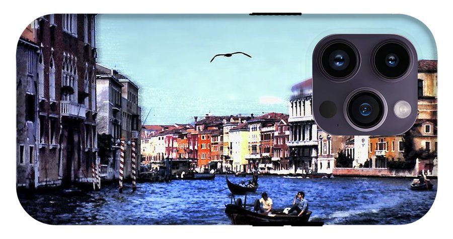 Vintage Travel Venice Canal - Phone Case