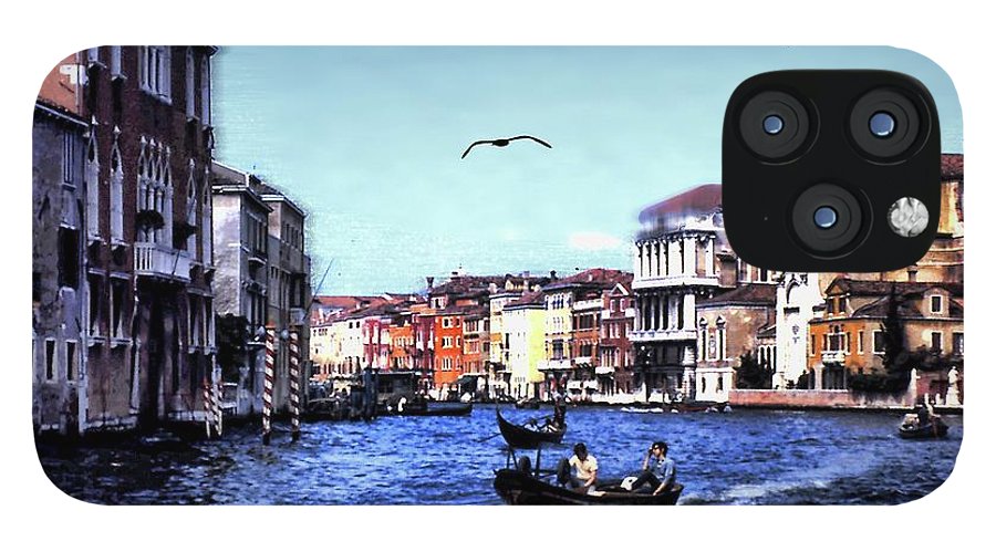 Vintage Travel Venice Canal - Phone Case