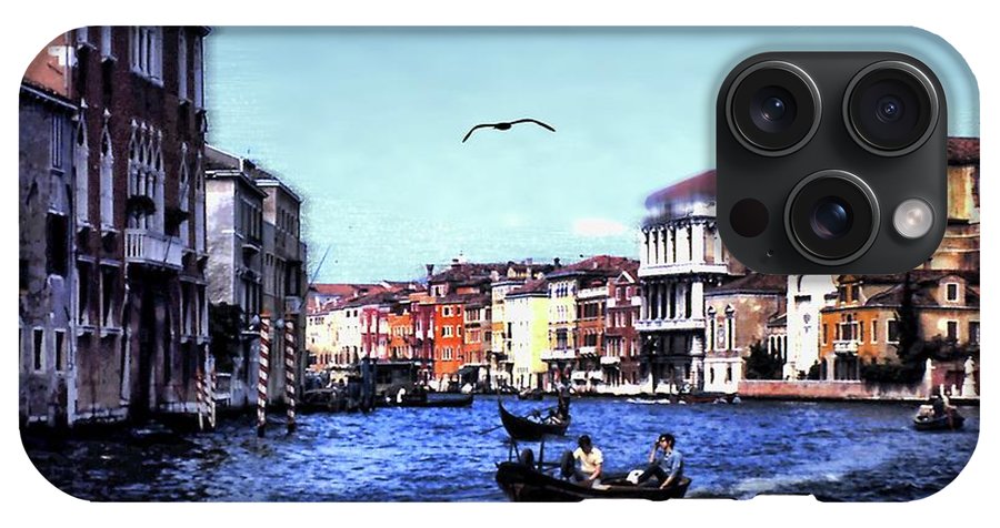 Vintage Travel Venice Canal - Phone Case
