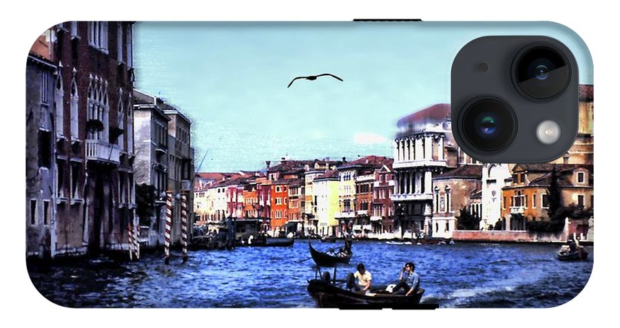 Vintage Travel Venice Canal - Phone Case
