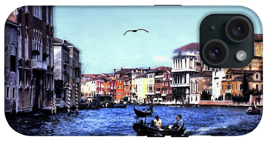 Vintage Travel Venice Canal - Phone Case