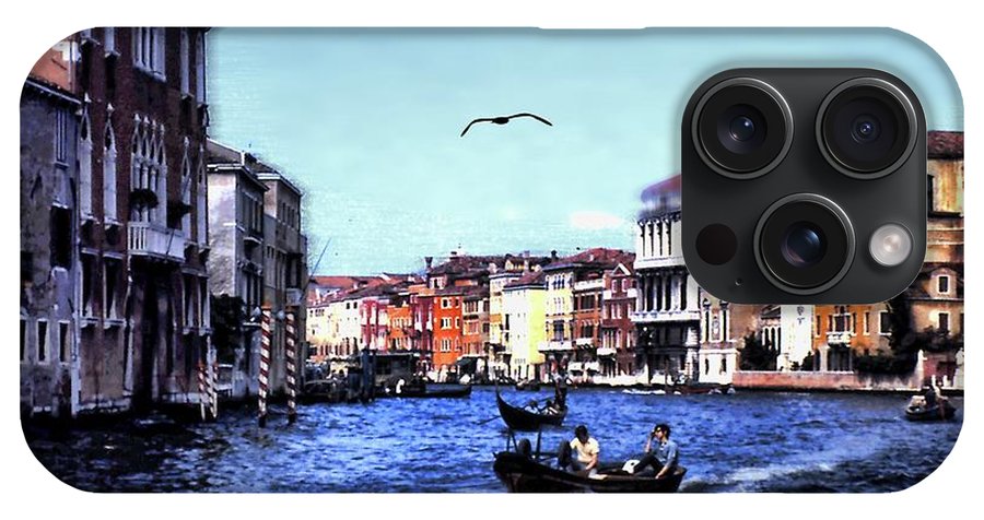 Vintage Travel Venice Canal - Phone Case