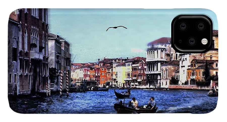 Vintage Travel Venice Canal - Phone Case