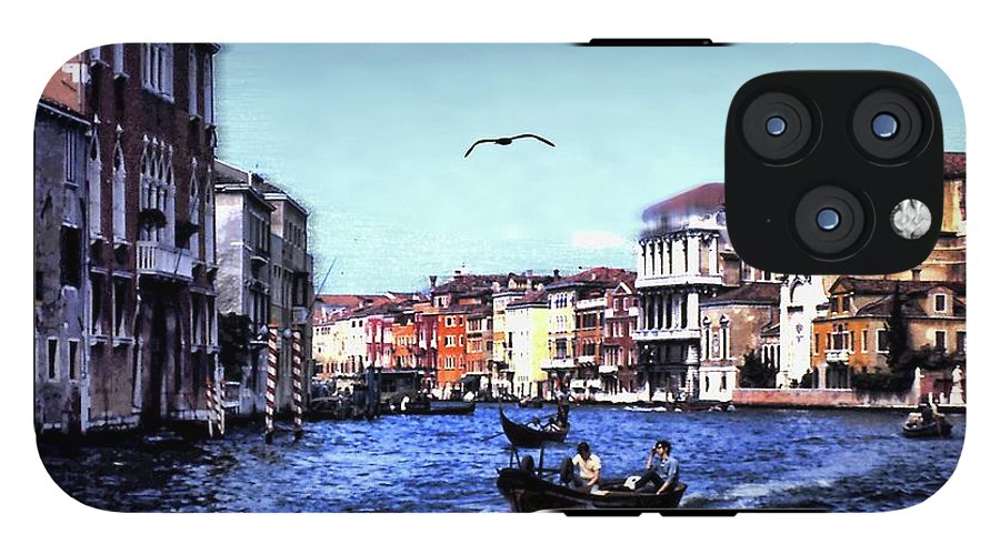 Vintage Travel Venice Canal - Phone Case
