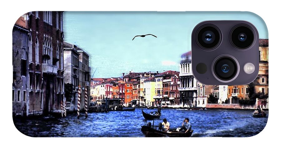Vintage Travel Venice Canal - Phone Case