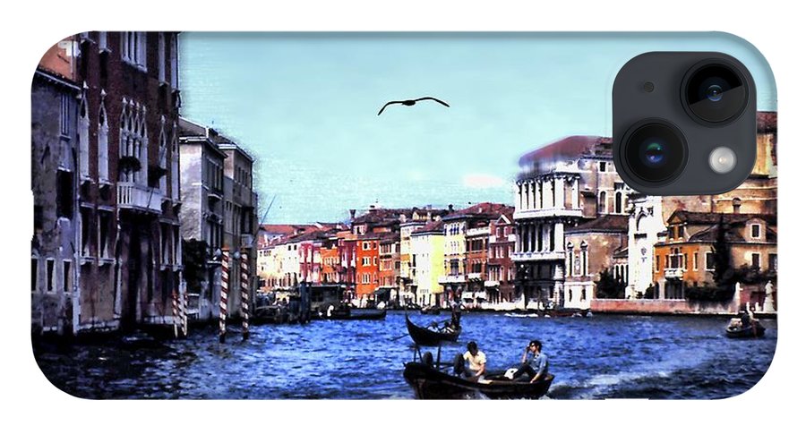 Vintage Travel Venice Canal - Phone Case