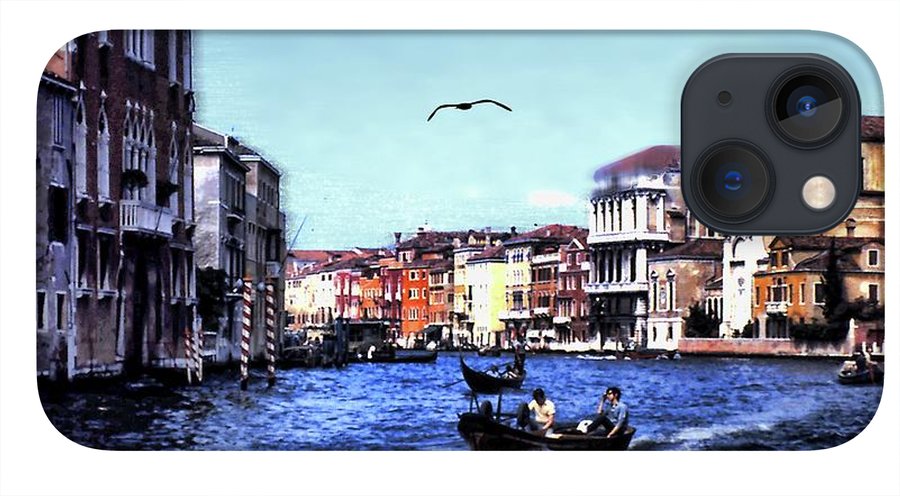 Vintage Travel Venice Canal - Phone Case