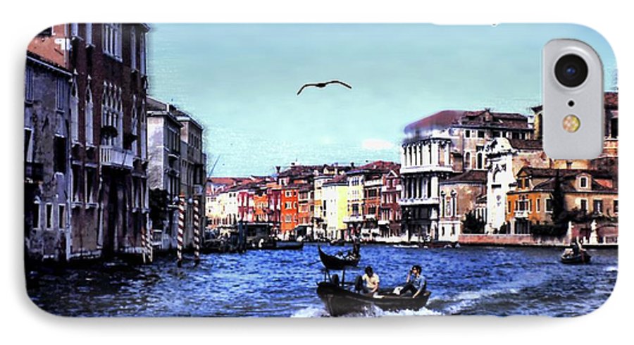 Vintage Travel Venice Canal - Phone Case