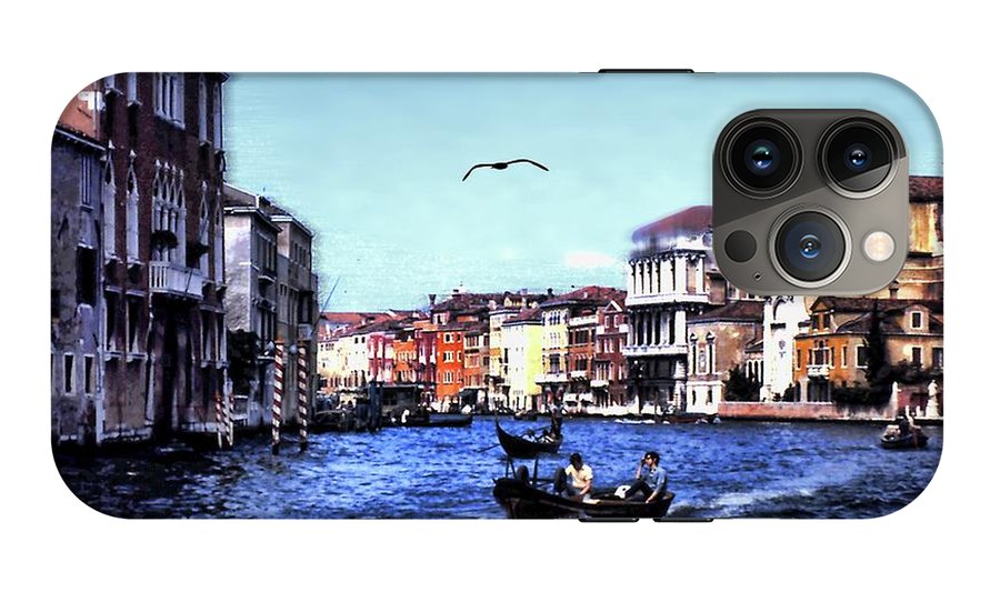 Vintage Travel Venice Canal - Phone Case