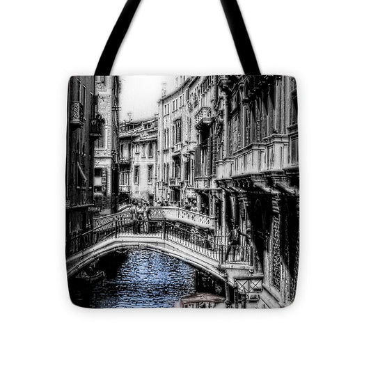 Vintage Venice Canal - Tote Bag
