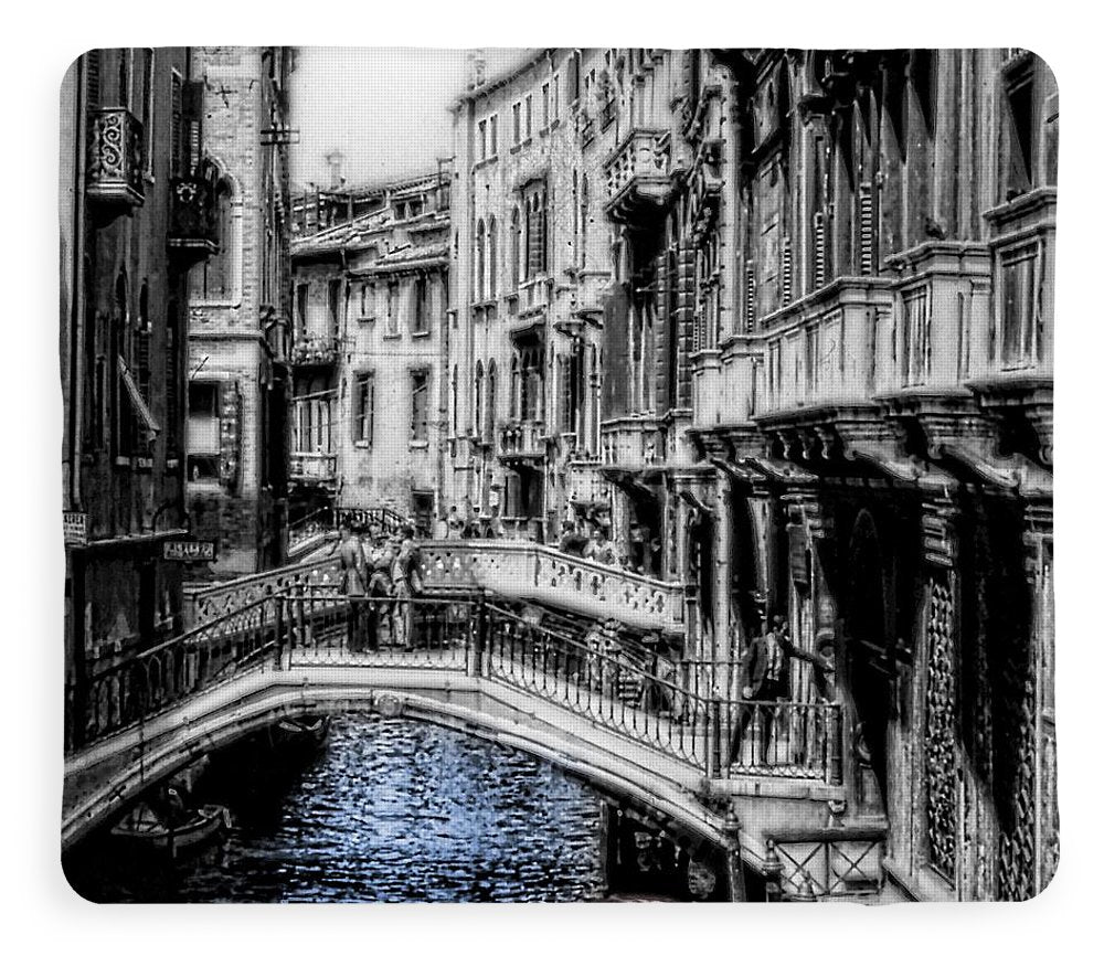 Vintage Venice Canal - Blanket