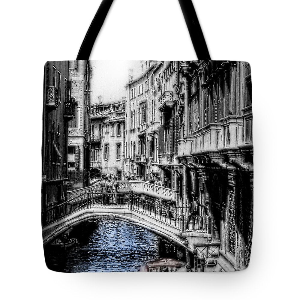 Vintage Venice Canal - Tote Bag