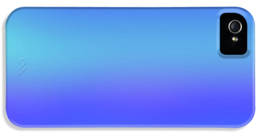 violet To Sky Blue Gradient - Phone Case