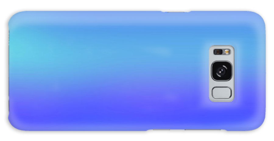 violet To Sky Blue Gradient - Phone Case