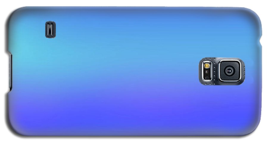violet To Sky Blue Gradient - Phone Case