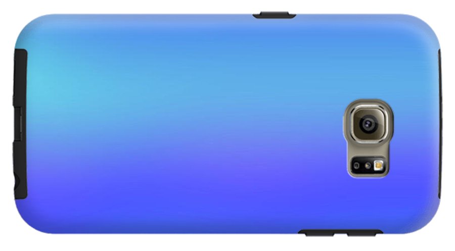 violet To Sky Blue Gradient - Phone Case