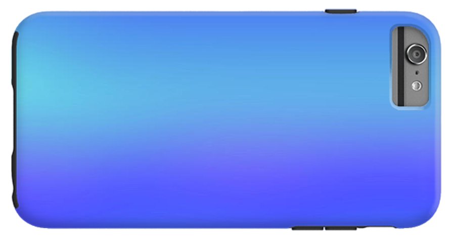violet To Sky Blue Gradient - Phone Case