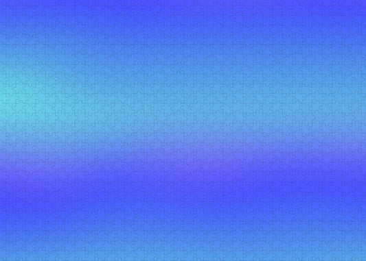 violet To Sky Blue Gradient - Puzzle