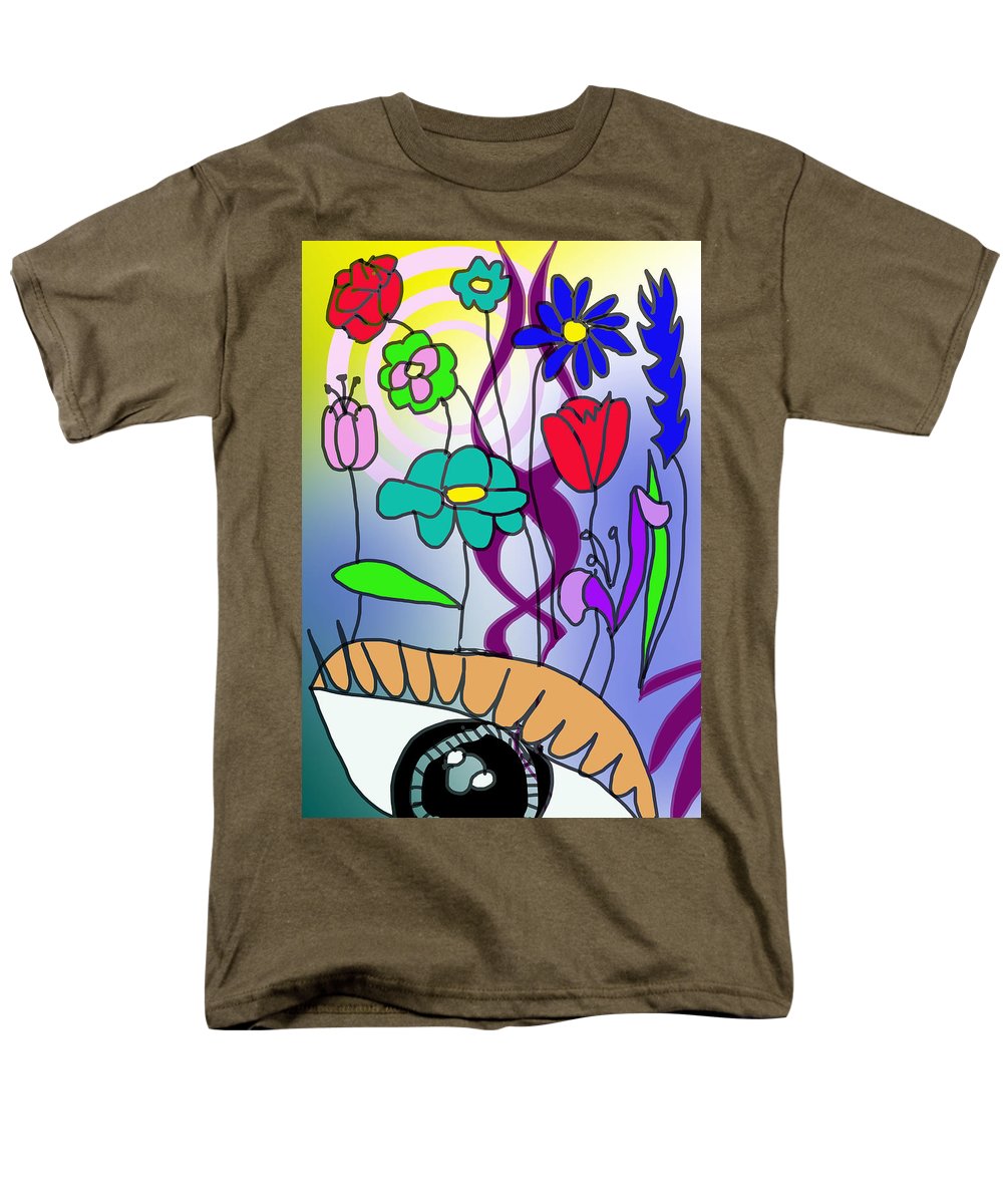 Watching The Flowers Grow - Men's T-Shirt (Regular Fit)