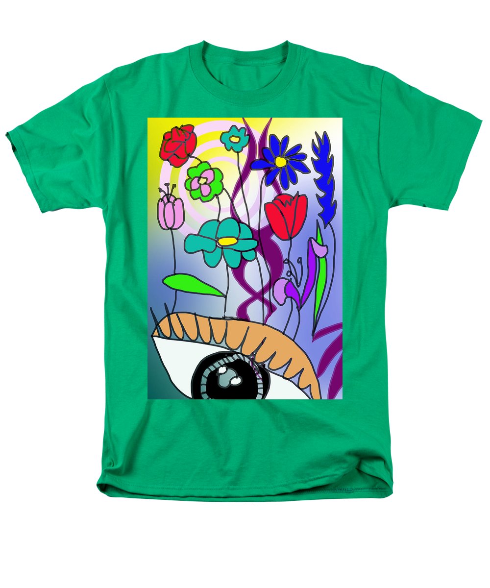 Watching The Flowers Grow - Men's T-Shirt (Regular Fit)