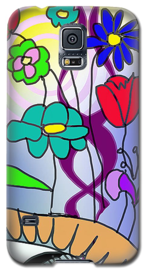 Watching The Flowers Grow - Phone Case
