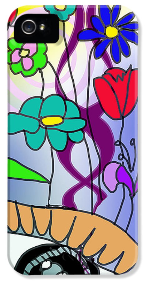 Watching The Flowers Grow - Phone Case