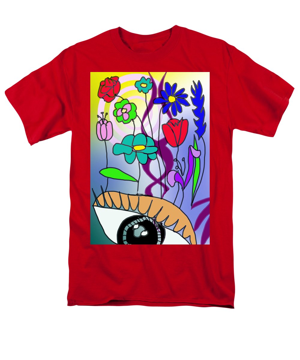 Watching The Flowers Grow - Men's T-Shirt (Regular Fit)