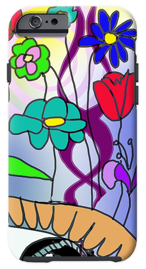 Watching The Flowers Grow - Phone Case